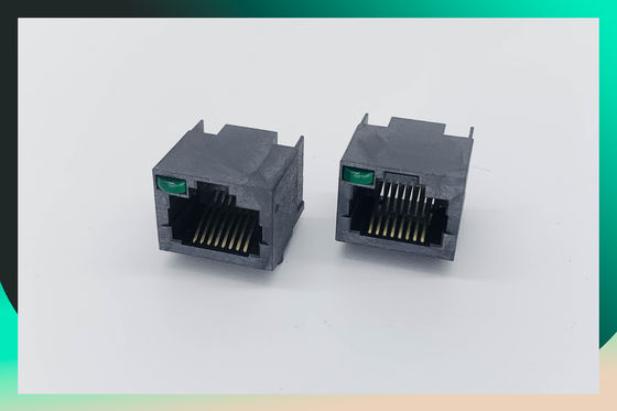Flame Retardant Rating 94V-0 2x6 Port RJ45 Connector for Heavy Duty Industrial Networking