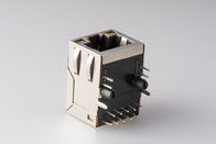Surface Mount RJ45 With Transformer 10 / 100Base - T Female PCb Jack Tab Up